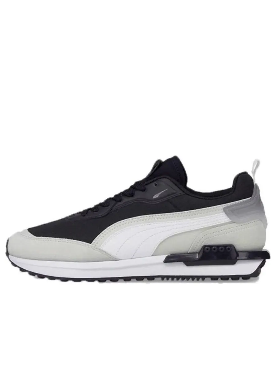Кроссовки PUMA City Rider Gradient Lace Up 'Black Grey' — изображение 1 из 4, черный
