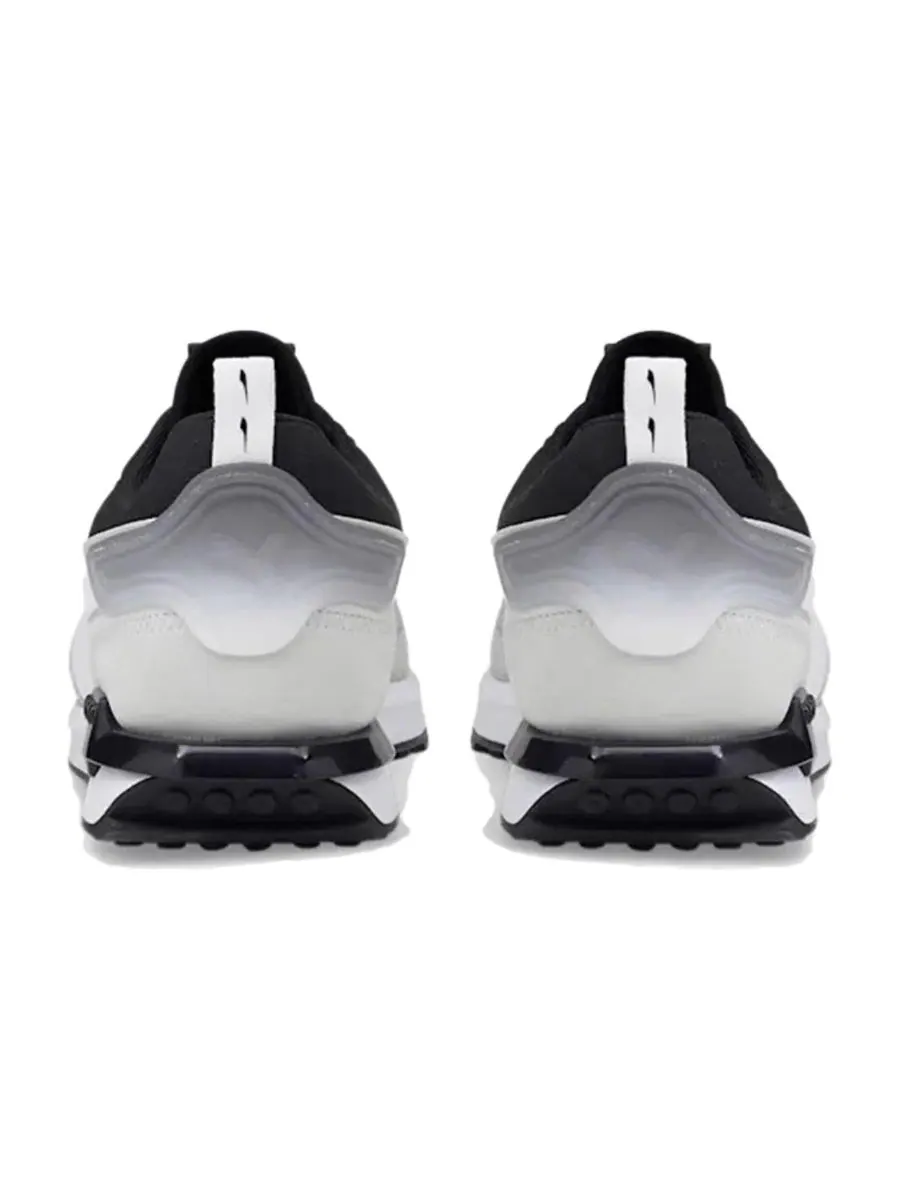 Кроссовки PUMA City Rider Gradient Lace Up 'Black Grey' — изображение 3 из 4, черный