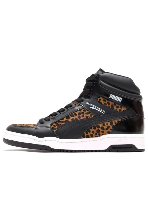 Кроссовки slipstream mid mij leopard atm 'black brown white' Puma — изображение 1 из 4, черный/коричневый/белый