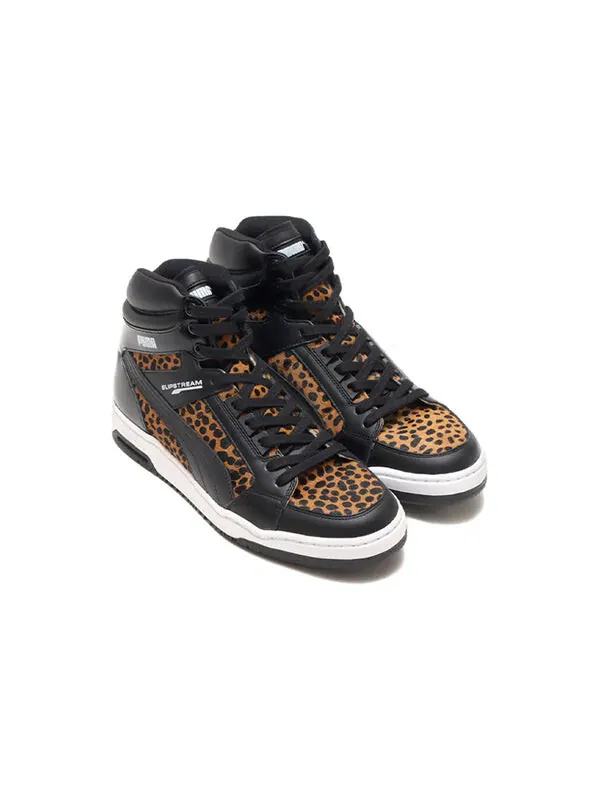 Кроссовки slipstream mid mij leopard atm 'black brown white' Puma — изображение 3 из 4, черный/коричневый/белый