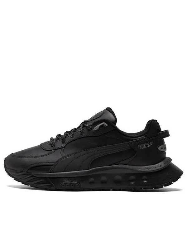 Кроссовки PUMA Wild Rider Reflective Black Running Shoes Black — изображение 1 из 4, черный