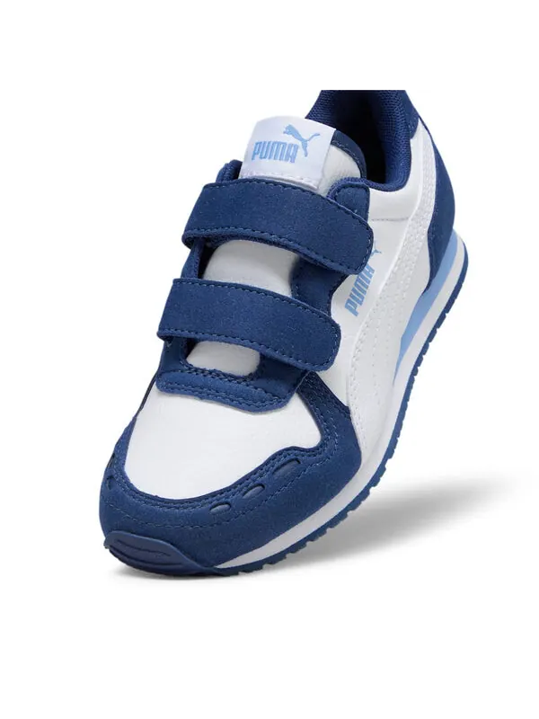 Кроссовки cabana racer 'white navy' Puma — изображение 3 из 4, белый/темно-синий