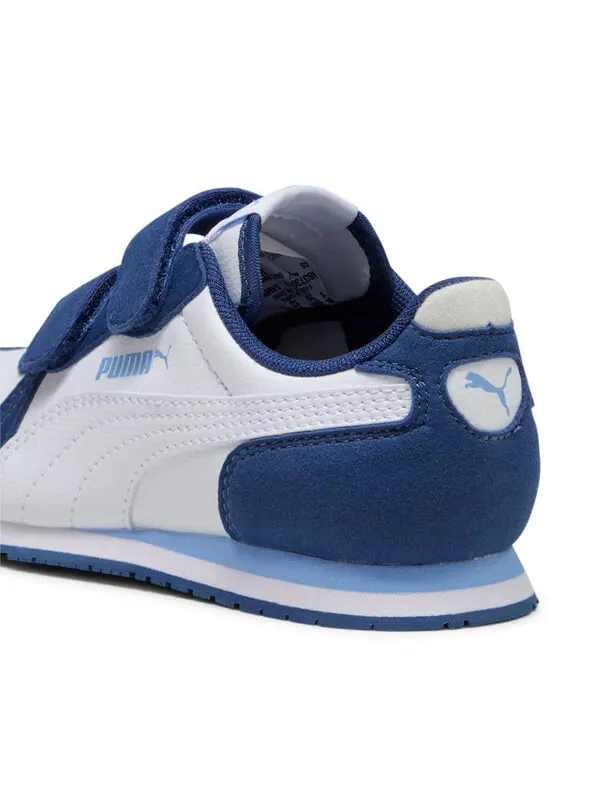 Кроссовки cabana racer 'white navy' Puma — изображение 4 из 4, белый/темно-синий