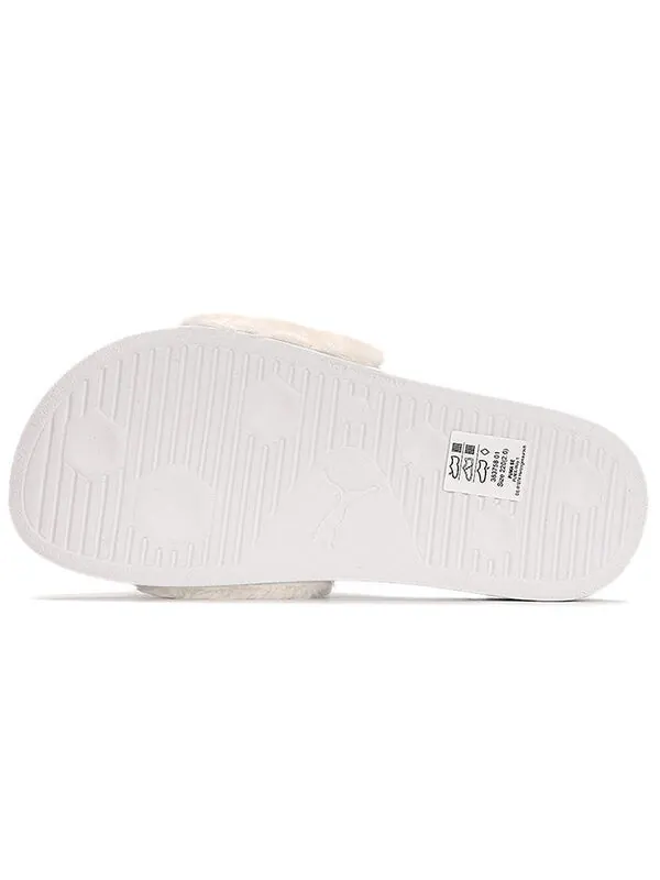 Тапочки leadcat feather slide 'white' Puma — изображение 4 из 4, белый