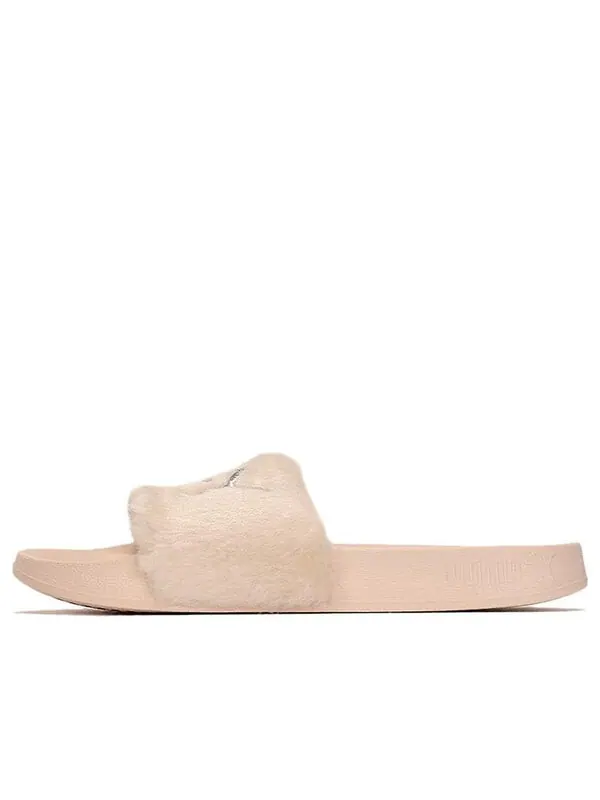 Сандалии leadcat feather slide 'shell' Puma — изображение 1 из 4, золотистый, серебристый