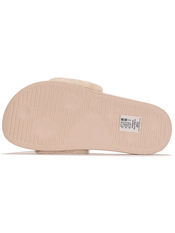 Сандалии leadcat feather slide 'shell' Puma — изображение 4 из 4, золотистый, серебристый