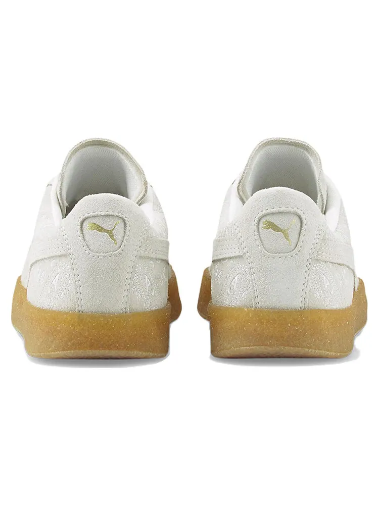 Кеды PUMA Suede Crepe Embroidery 'Gray Brown' — изображение 5 из 6, серый