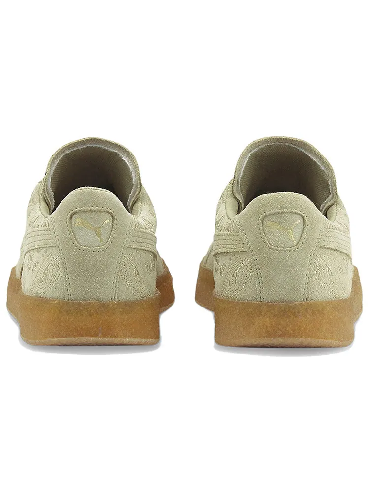 Кеды PUMA Suede Crepe Embroidery 'Green Brown' — изображение 5 из 6, зеленый