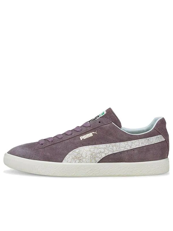 Кроссовки suede vintage made in japan 'kintsugi - quail' Puma — изображение 1 из 4, белый/фиолетовый