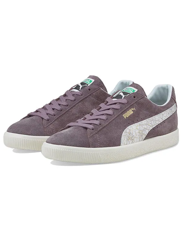 Кроссовки suede vintage made in japan 'kintsugi - quail' Puma — изображение 3 из 4, белый/фиолетовый