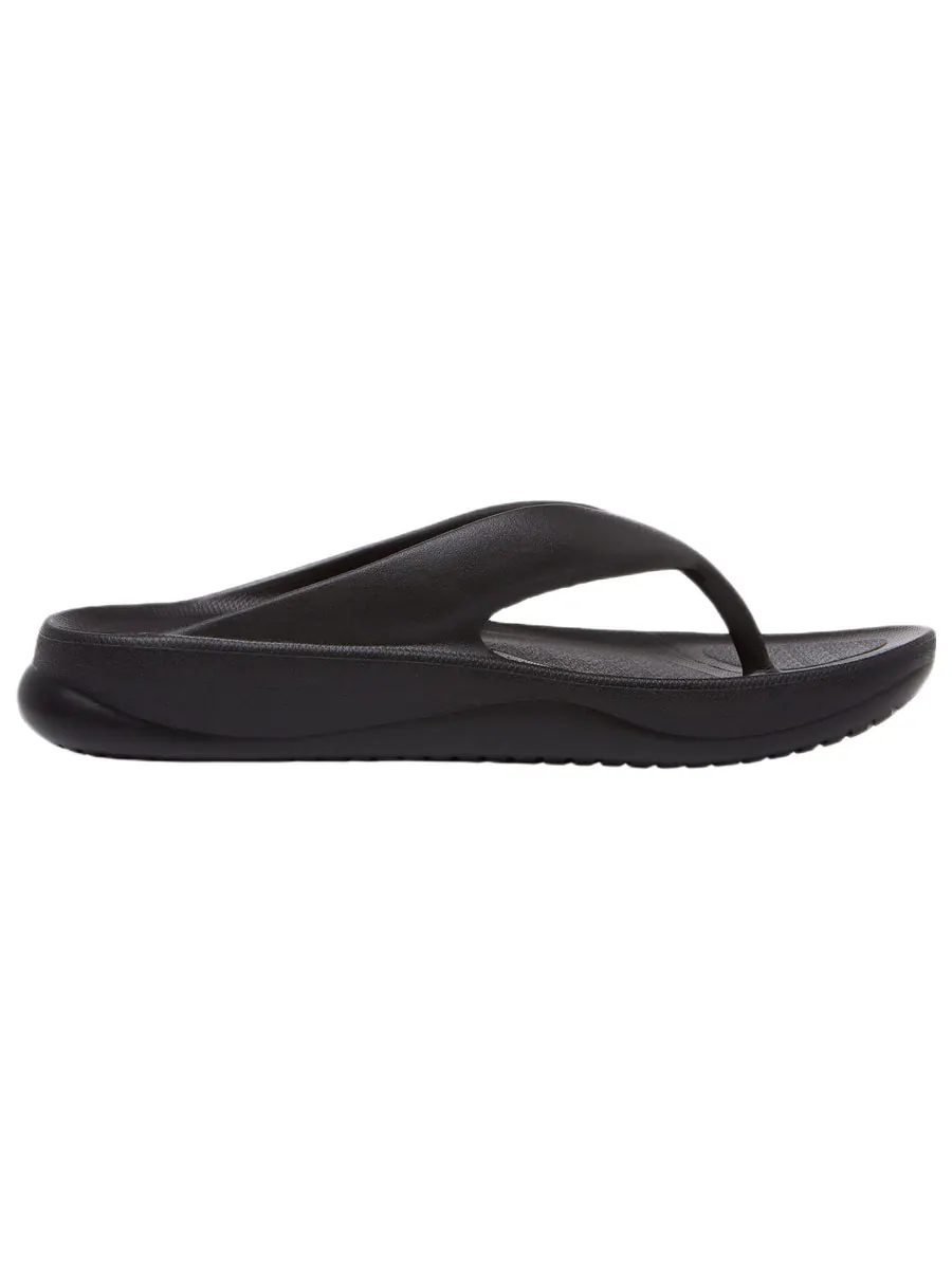 Шлепанцы PUMA Wave Flip Sandal 'Black' — изображение 2 из 5, черный