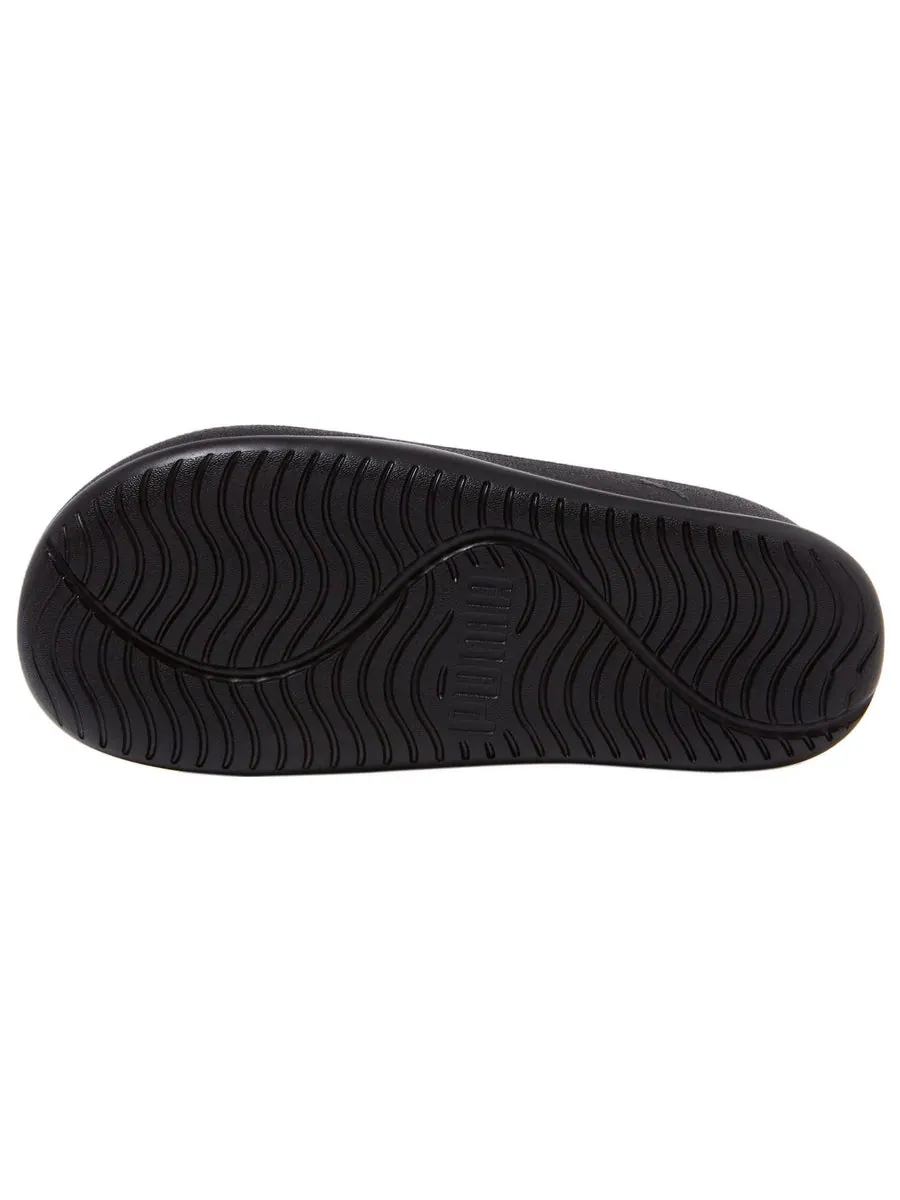 Шлепанцы PUMA Wave Flip Sandal 'Black' — изображение 5 из 5, черный