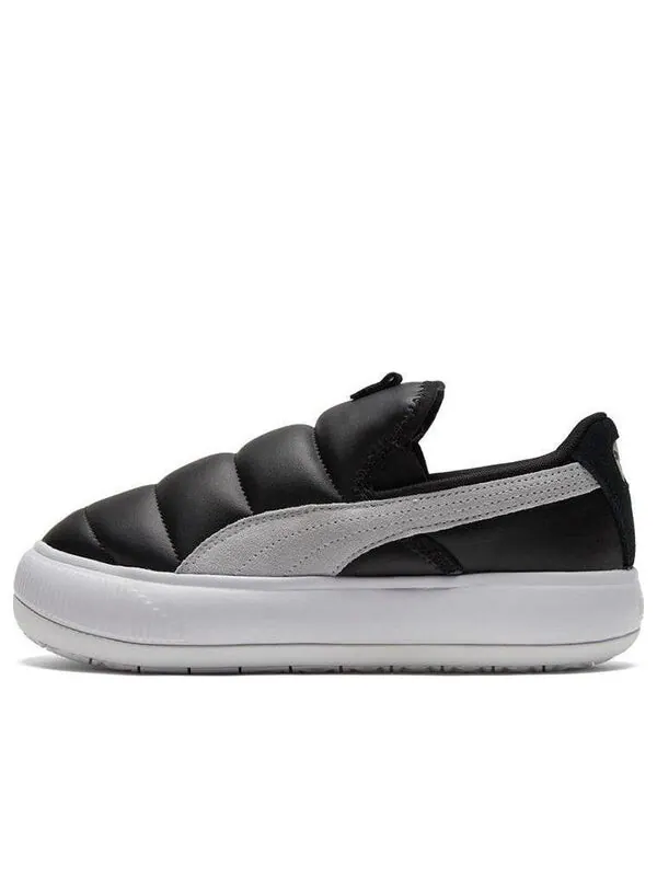 Кроссовки suede mayu slip-on shoes black/white Puma — изображение 1 из 4, черный/белый