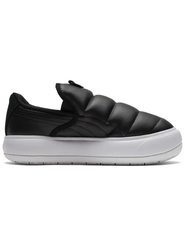 Кроссовки suede mayu slip-on shoes black/white Puma — изображение 2 из 4, черный/белый