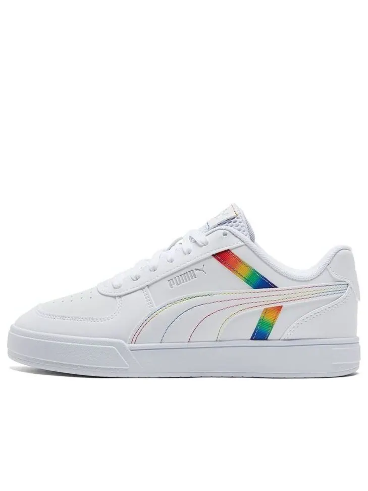 Кеды PUMA Caven 'Rainbow Hues - White' — изображение 1 из 5, белый