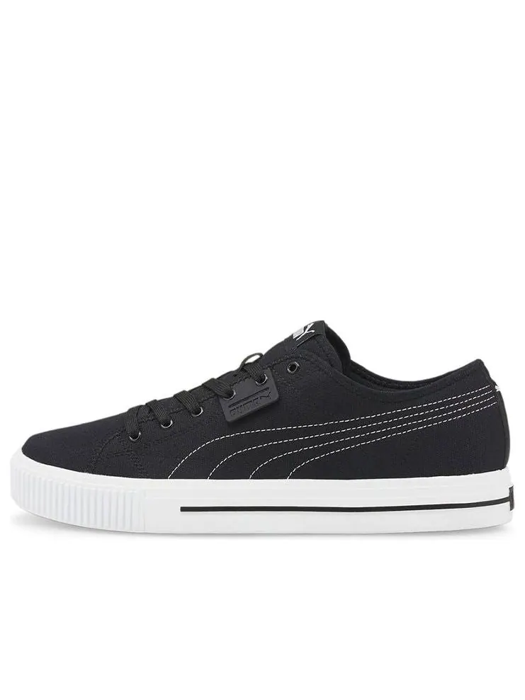 Кеды PUMA Ever Cv Casual Skateboarding Shoes Unisex Black White — изображение 1 из 5, черный