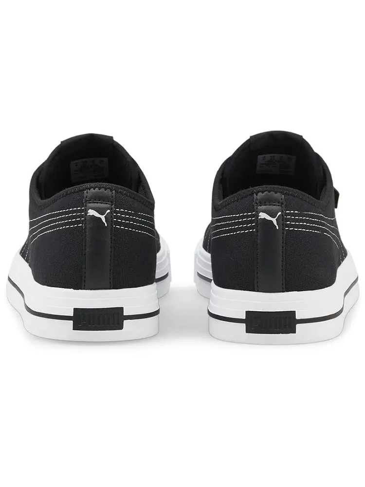 Кеды PUMA Ever Cv Casual Skateboarding Shoes Unisex Black White — изображение 4 из 5, черный