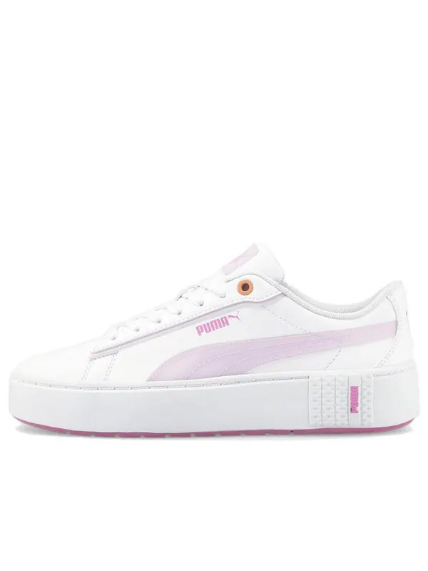 Кроссовки smash platform v2 'candy - white lavender fog' Puma — изображение 1 из 4, белый/розовый