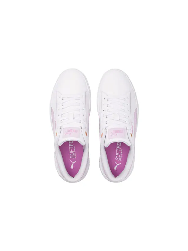 Кроссовки smash platform v2 'candy - white lavender fog' Puma — изображение 3 из 4, белый/розовый