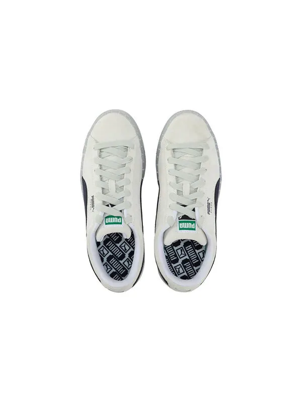 Кроссовки suede translucent 'white black' Puma — изображение 4 из 4, белый/черный