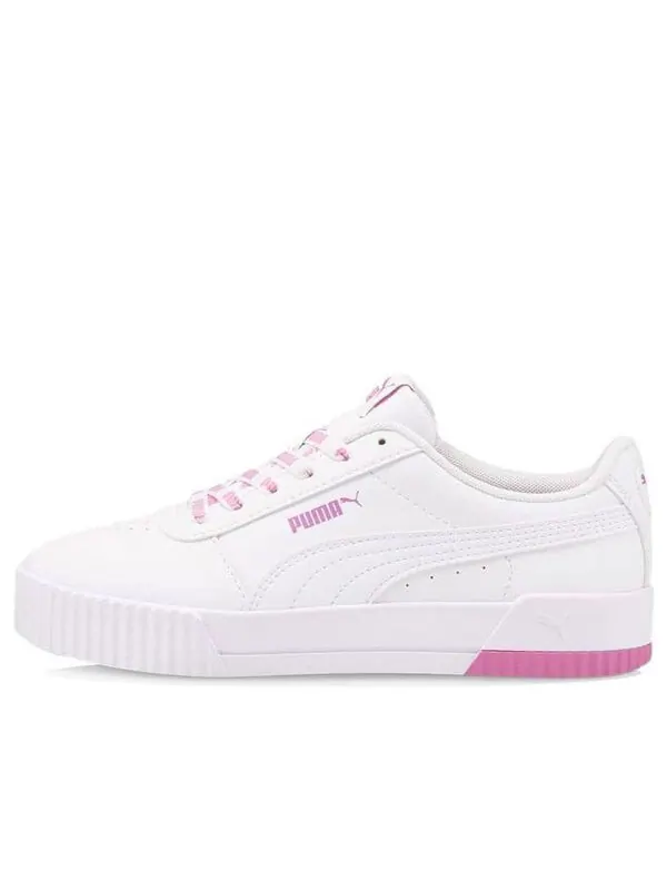 Кроссовки carina logomania kadin sneakers white/red/pink Puma — изображение 1 из 4, белый/розовый/красный