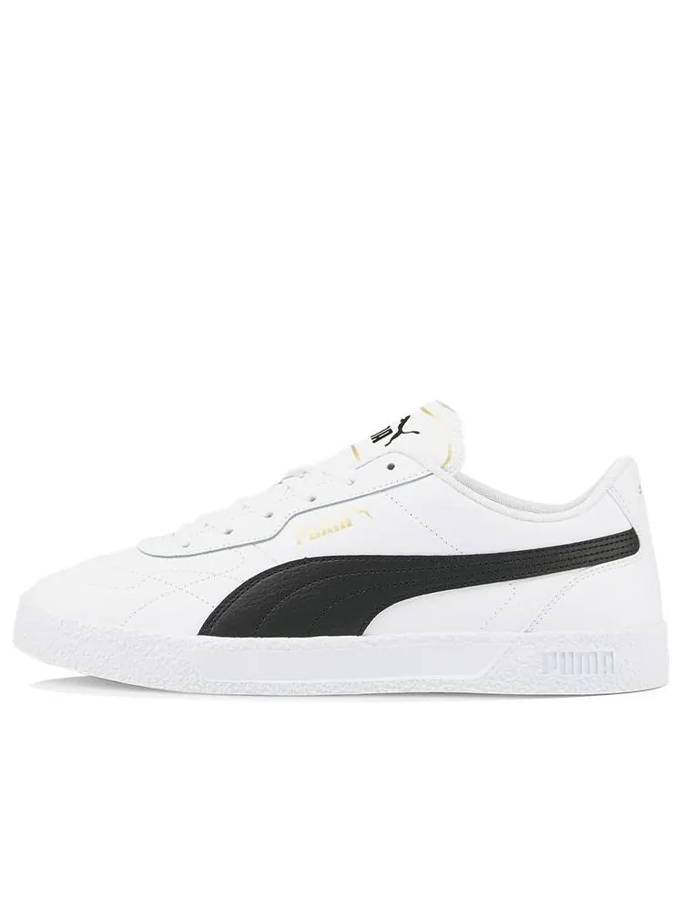 Кеды PUMA Club Zone 'White Black' — изображение 1 из 5, черный