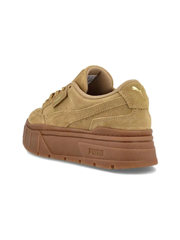 Кроссовки mayze stack suede 'brown gold' Puma — изображение 4 из 4, коричневый