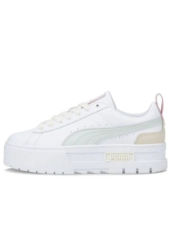 Кроссовки mayze luxe 'white mint' Puma — изображение 1 из 4, белый