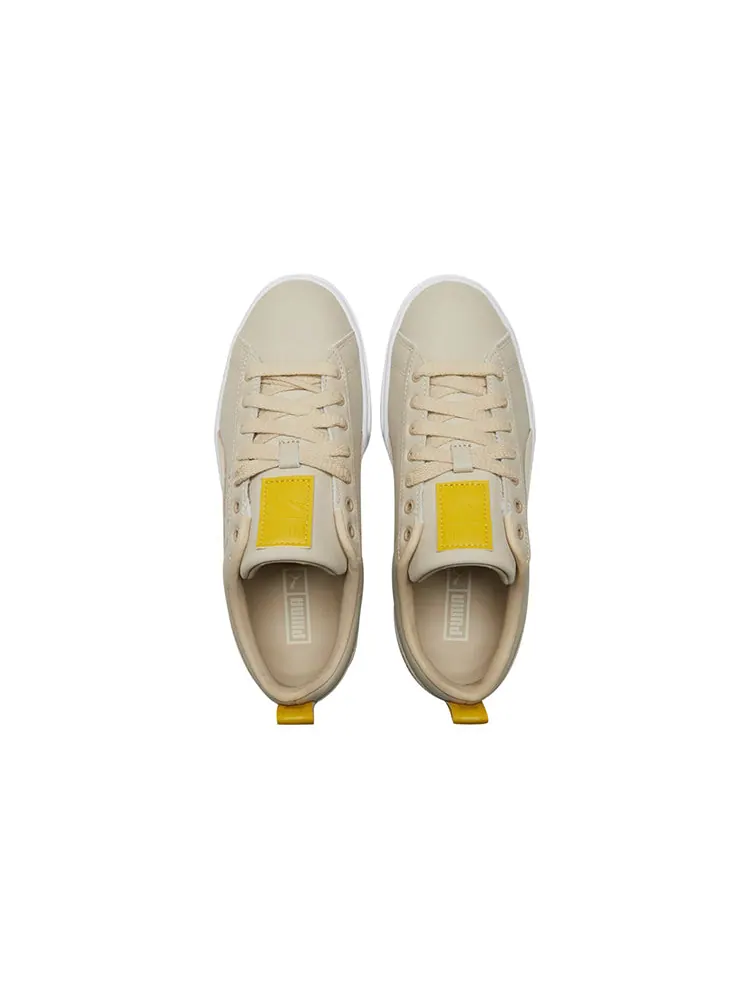 Кеды (WMNS) PUMA Mayze Luxe 'Putty' — изображение 4 из 6, бежевый