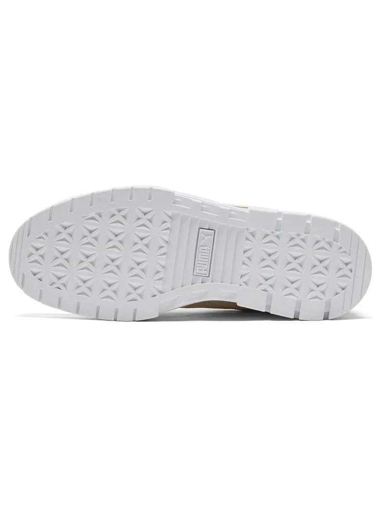 Кеды (WMNS) PUMA Mayze Luxe 'Putty' — изображение 6 из 6, бежевый