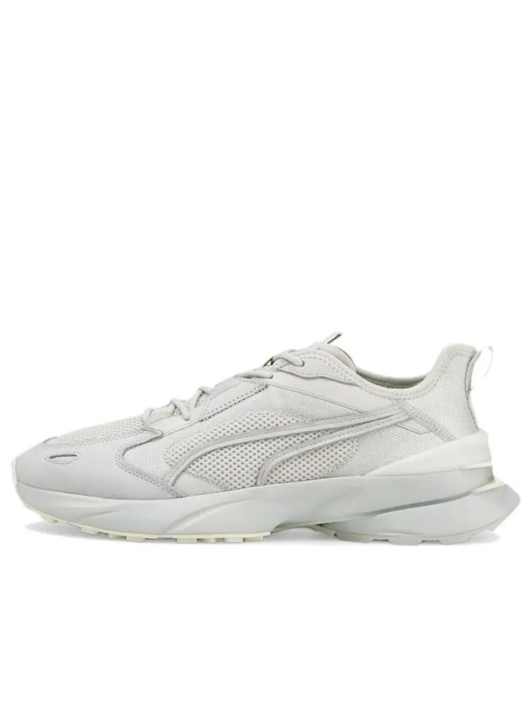 Спортивные кроссовки PUMA Pwrframe Op-1 Lth Athleisure Casual Sports Shoe Unisex Gray — изображение 1 из 5, серый