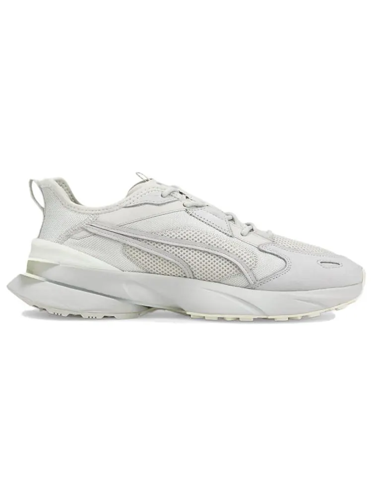 Спортивные кроссовки PUMA Pwrframe Op-1 Lth Athleisure Casual Sports Shoe Unisex Gray — изображение 2 из 5, серый