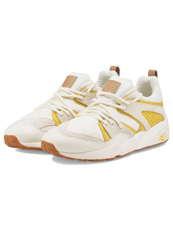Кроссовки blaze of glory mmq 'down south' Puma — изображение 3 из 4, белый/желтый