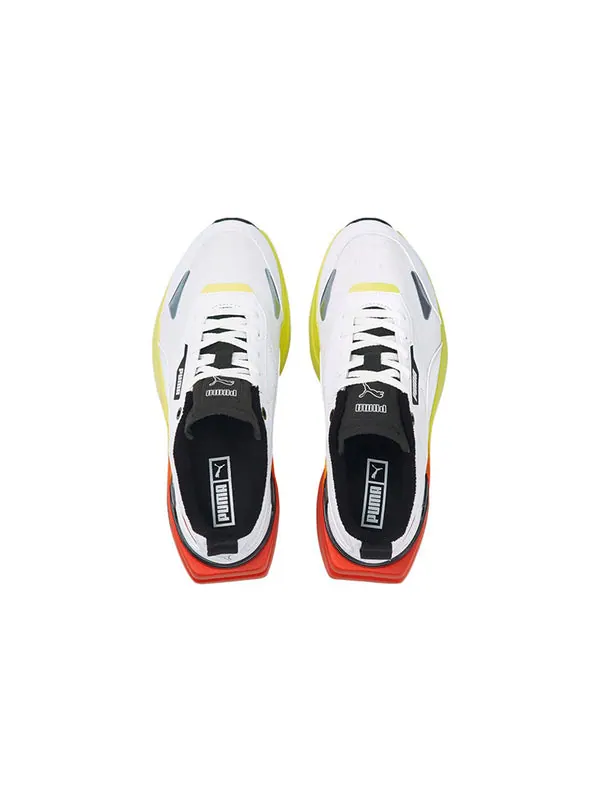 Кроссовки kosmo rider 'gradient - white fizzy yellow' Puma — изображение 3 из 4, белый/желтый/красный