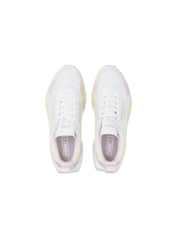 Кроссовки kosmo rider pastel 'white arctic ice' Puma — изображение 3 из 4, белый/желтый/розовый