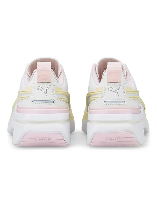 Кроссовки kosmo rider pastel 'white arctic ice' Puma — изображение 4 из 4, белый/желтый/розовый
