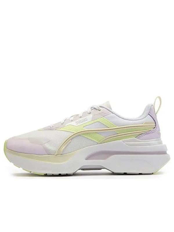 Кроссовки kosmo rider pastel 'white butterfly' Puma — изображение 1 из 4, белый/желтый/розовый