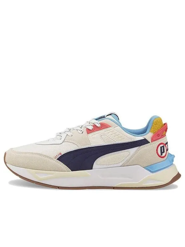 Кроссовки mirage sport patches 'pristine' Puma — изображение 1 из 4, серый/синий/желтый