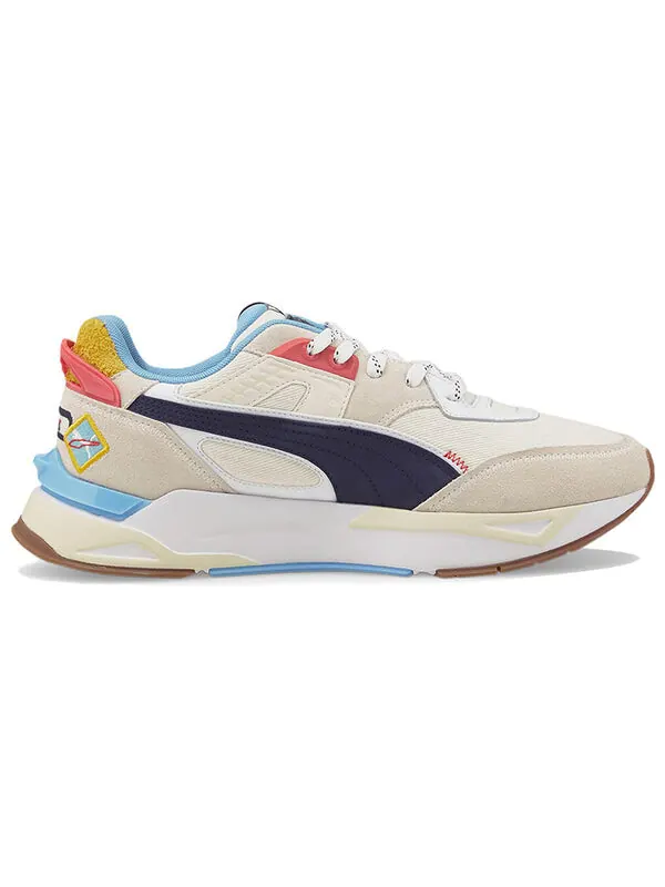 Кроссовки mirage sport patches 'pristine' Puma — изображение 2 из 4, серый/синий/желтый