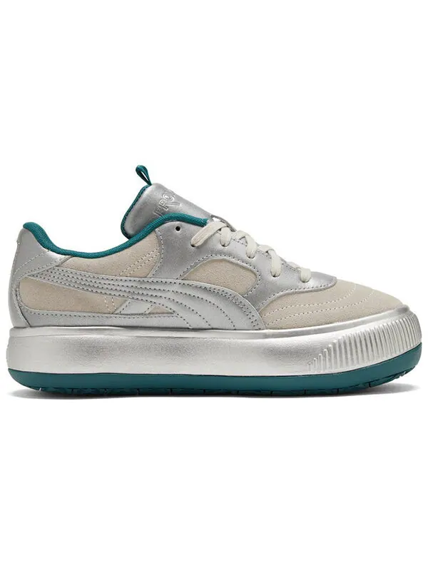 Кроссовки pronounce x suede mayu 2 'silver ultra violet' Puma — изображение 2 из 4, серебряный