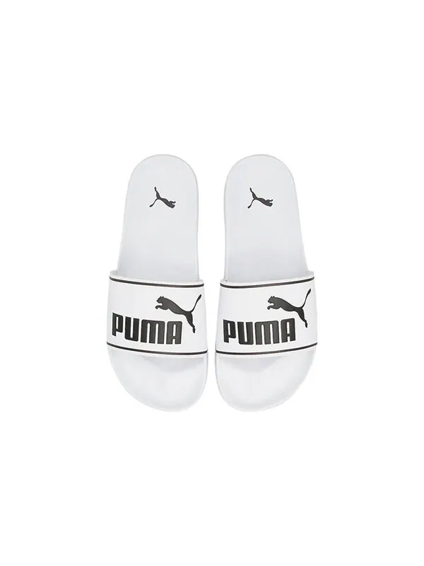 Тапочки leadcat 2.0 slide 'white black' Puma — изображение 3 из 4, белый/черный