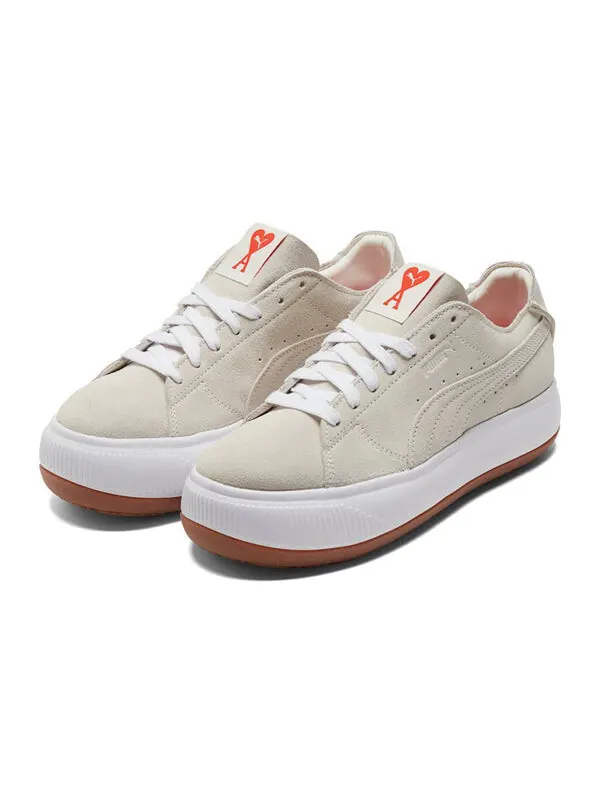 Кроссовки ami x suede mayu deconstruct 'pristine' Puma — изображение 4 из 4, белый