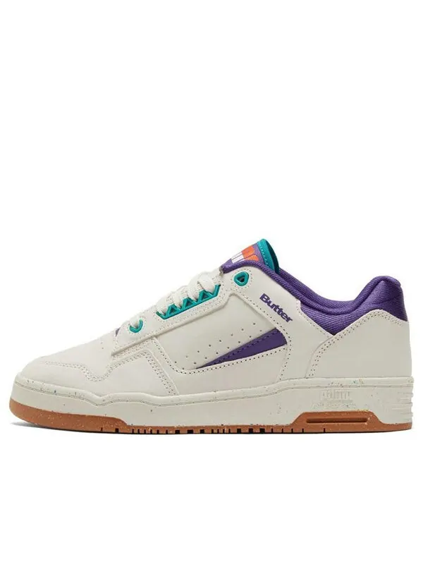 Кроссовки butter goods x slipstream low 'whisper white prism violet' Puma — изображение 1 из 4, фиолетовый/зеленый