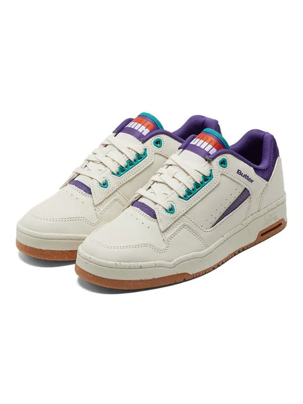 Кроссовки butter goods x slipstream low 'whisper white prism violet' Puma — изображение 3 из 4, фиолетовый/зеленый
