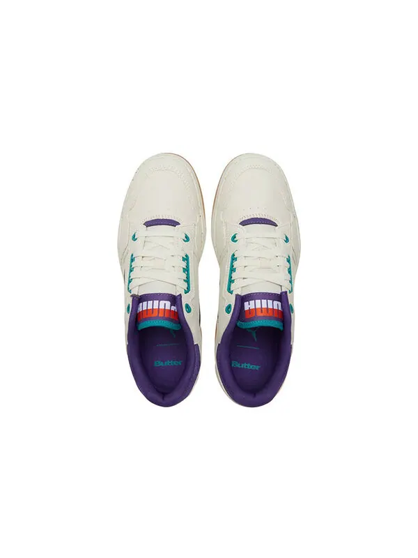 Кроссовки butter goods x slipstream low 'whisper white prism violet' Puma — изображение 4 из 4, фиолетовый/зеленый