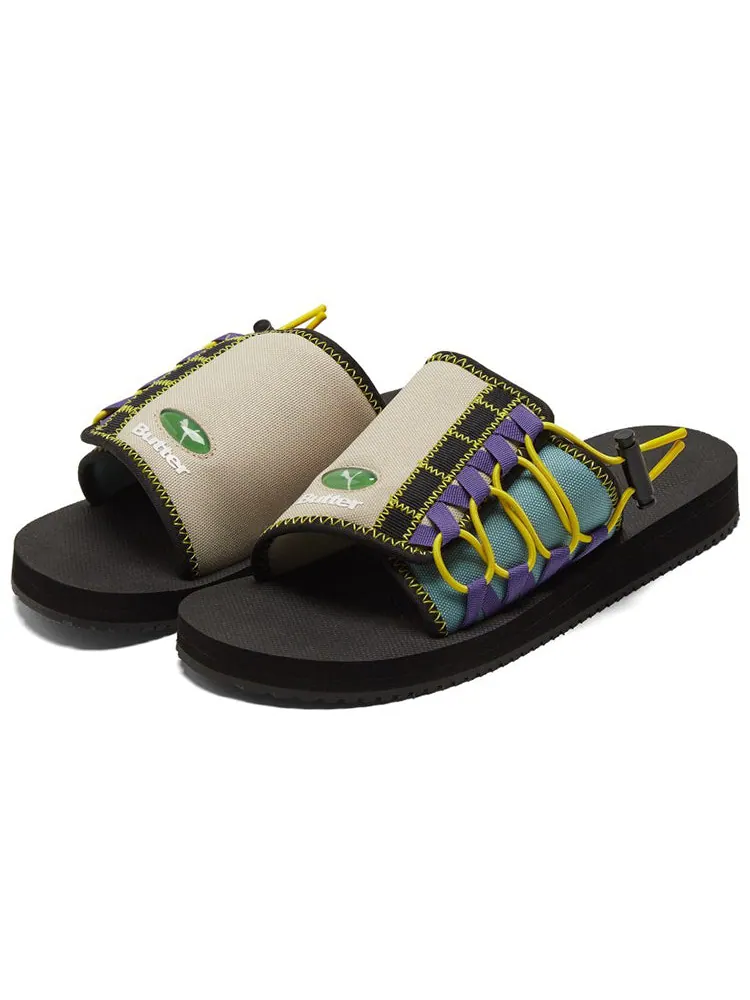 Шлепанцы PUMA Butter Goods x Wilo Sandal 'Putty Mineral Blue' — изображение 4 из 7, черный