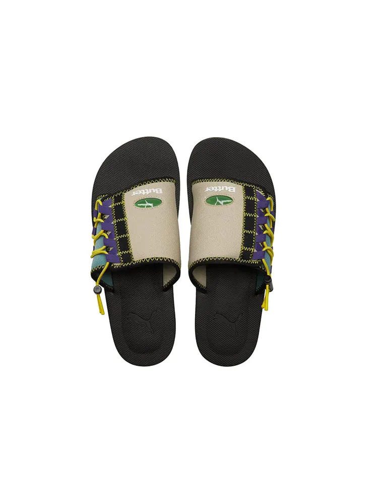 Шлепанцы PUMA Butter Goods x Wilo Sandal 'Putty Mineral Blue' — изображение 5 из 7, черный