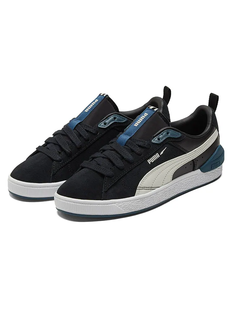 Кеды PUMA Unisex Suede Bloc Sneakers Black — изображение 3 из 5, черный