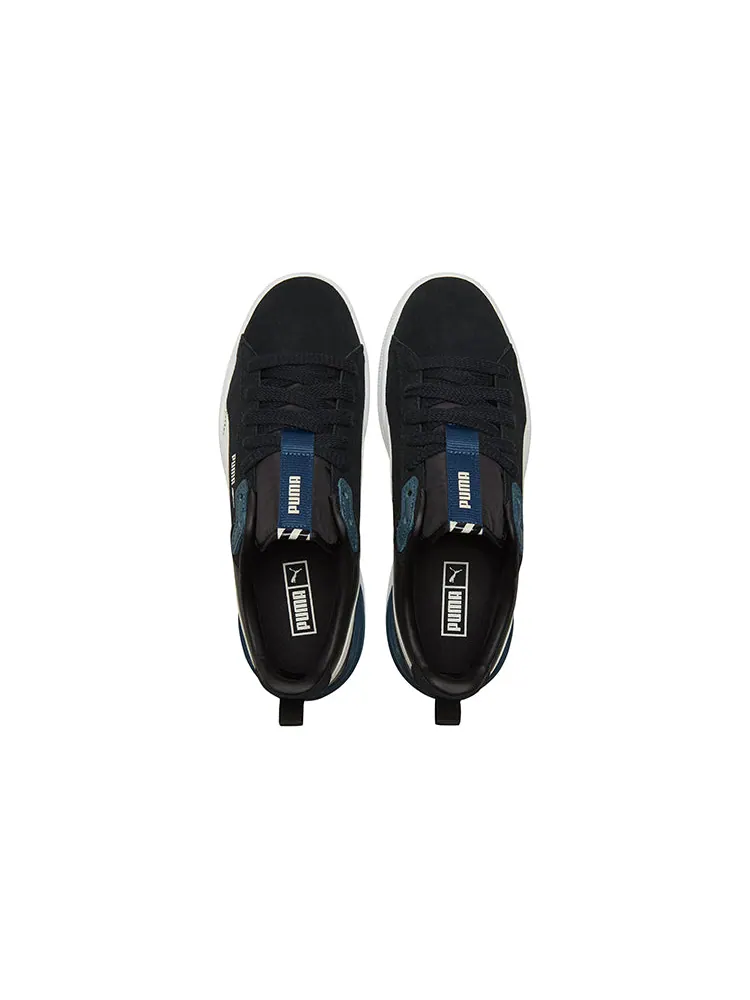Кеды PUMA Unisex Suede Bloc Sneakers Black — изображение 4 из 5, черный