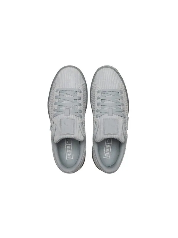 Кроссовки basket platform strap 'grey' Puma — изображение 4 из 4, серый